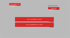 Desktop Screenshot of moteldabarra.com.br